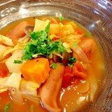 カルディレシピ☆「野菜たっぷりポトフ」トマト缶で♪
